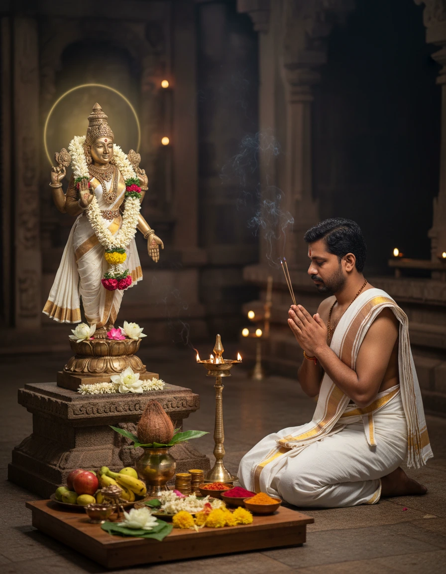 Lord Krishna Janmashtami ritual for peace of mind and clarity